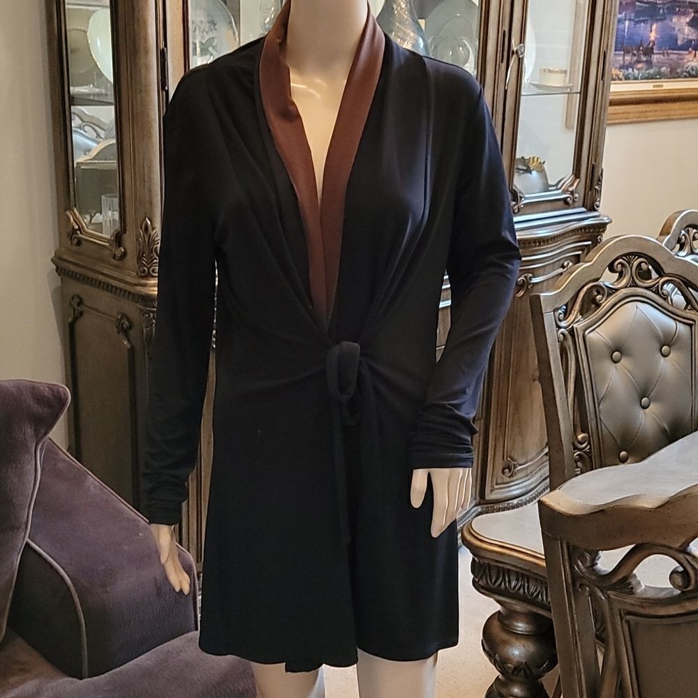 Cute black and brown jacket size M